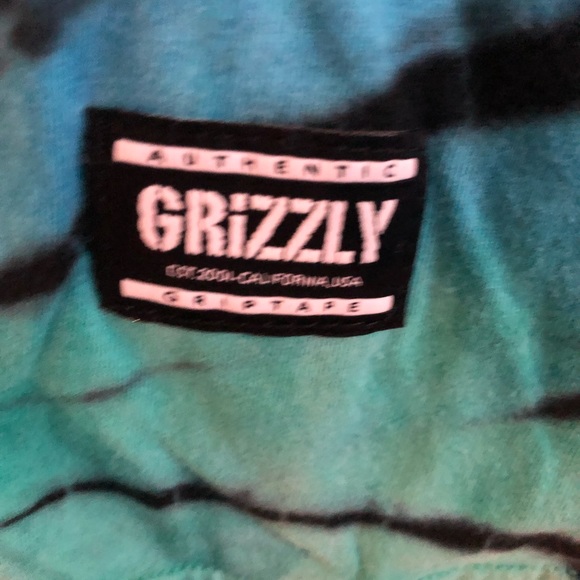 Grizzly Tie Dye Tee Shirt - Picture 2 of 2